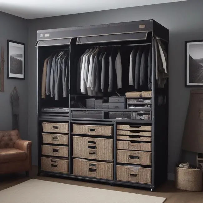 Ranger avec style : solutions de rangement créatives pour la chambre