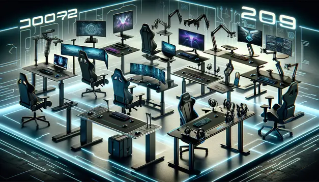 Bureaux Gaming Ajustables: Guide d’Achat 2024